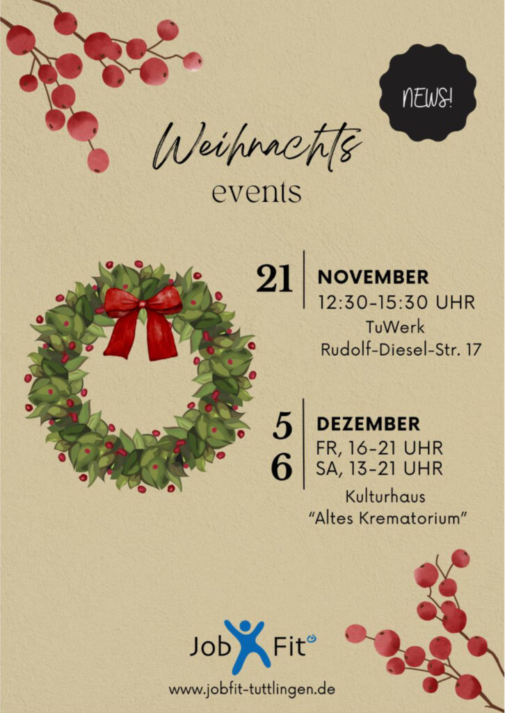 Plakat Weihnachtsmarkt