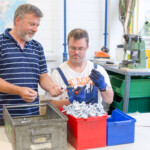 Qualitätskontrolle in der Werkstatt